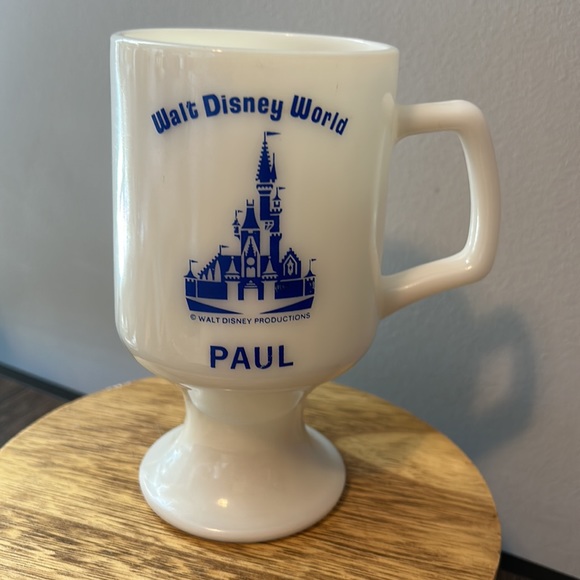 Vintage Walt Disney World souvenir milk glass mug - Picture 9 of 16